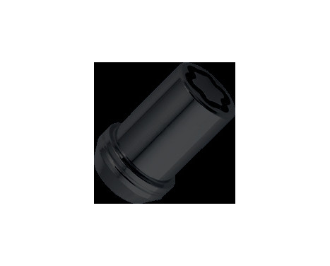 McGard HEX / Tuner locknut set M12x1.25 Black