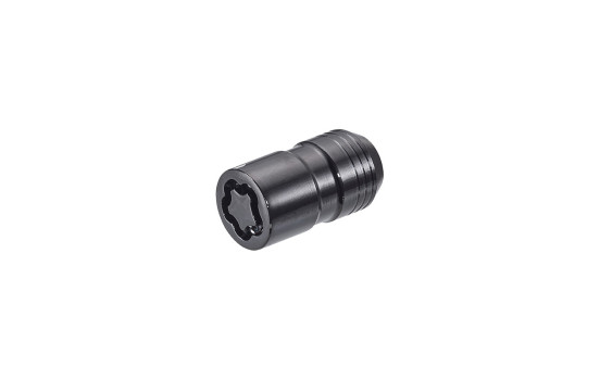 McGard Lock Nut Set M14x1.50 Black - Conical - Length 41.6mm (21 / 22 mm head)