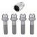 McGard Carriage Bolt Set M14x1.50 - Conical R14 - Length 37.1mm (19mm head)