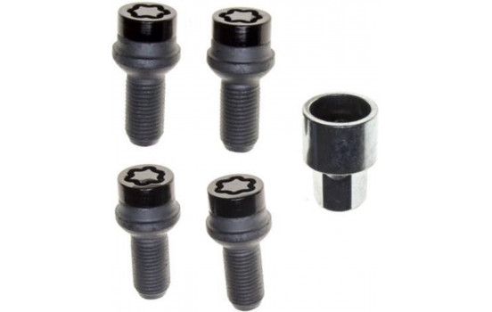 McGard Lock bolts set Black M14x1.50