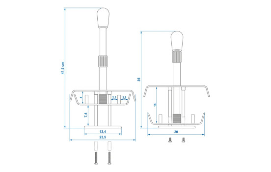 Pedal lock with two keys, Image 6