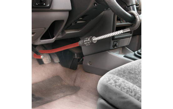 Steering lock with number combination lock, Image 2