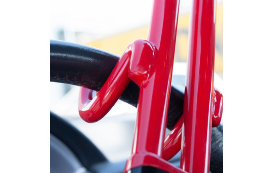 Universal Anti-theft Steering Wheel Lock 'Heavy Duty' - Red, Image 7