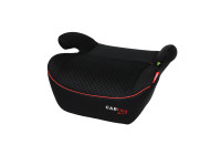 Carkids I-Size Booster Seat Alex 125-150cm Black/Red