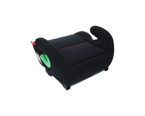 Carkids I-Size Isofix Booster Seat Alfie 125-150cm Black/Red, Image 4