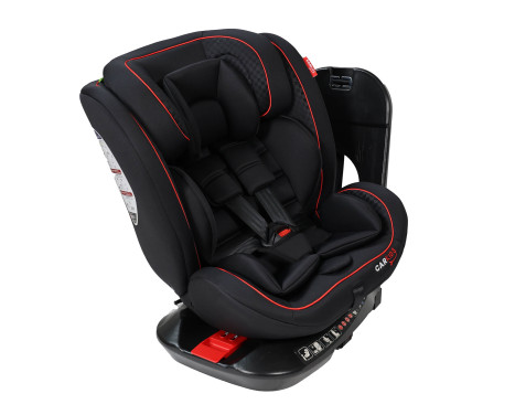 Carkids I-Size Child Seat Darcy 360° Rotatable 40-150cm Isofix Black/Red, Image 4