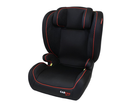 Carkids I-Size Child Seat Frankie 100-150cm Black/Red, Image 5