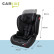 Carkids I-Size Child Seat Luca 76-150cm Black/White, Thumbnail 2