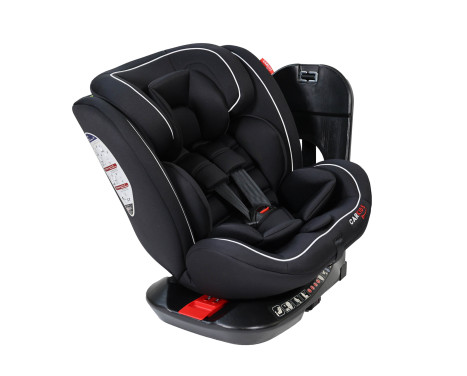 Carkids I-Size Child Seat Darcy 360° Rotatable 40-150cm Isofix Black/White, Image 10