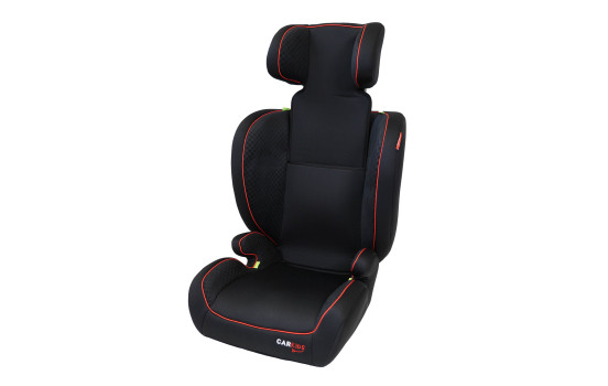 Carkids I-Size Child Seat Frankie 100-150cm Black/Red, Image 2