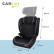 Carkids I-Size Child Seat Frankie 100-150cm Black/White, Thumbnail 2