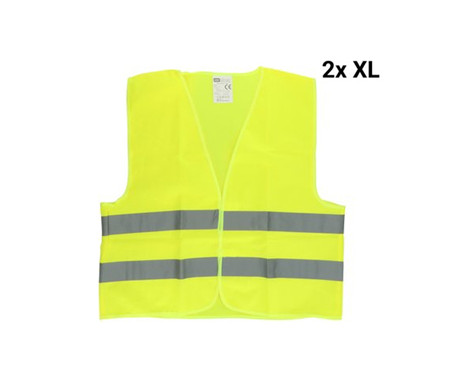 Carpoint Safety Vest Combi Set 2xSmall + 2xExtra Large, Image 3