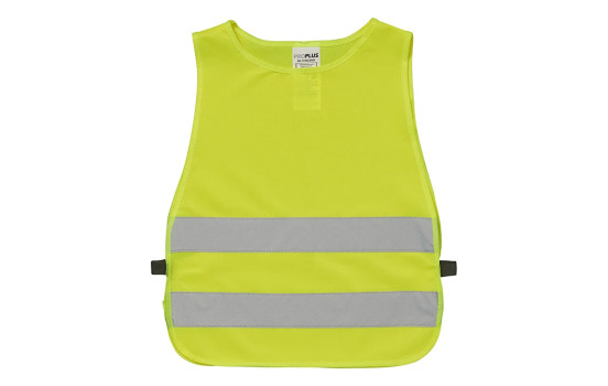 Yellow safety vest for children, Image 2