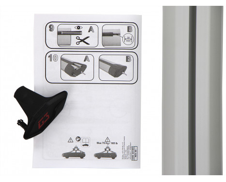 G3 CLOP Airflow roof bars aluminum, Image 10