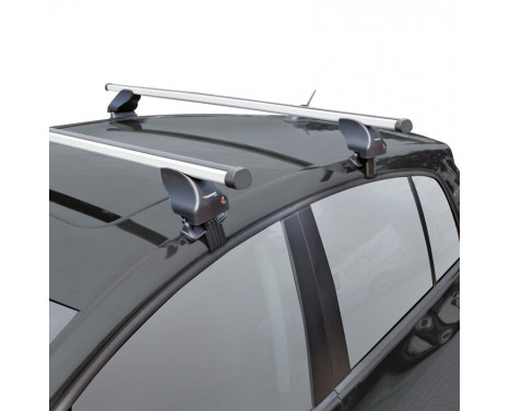 Roof rack set Twinny Load Aluminum A24 - Without roof rails