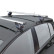 Roof rack set Twinny Load Aluminum A25 - Without roof rails