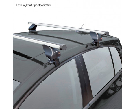 Roof rack set Twinny Load Aluminum A35 - Without roof rails