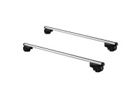 Roof rack set Twinny Load Aluminum A51 - With open roof rails