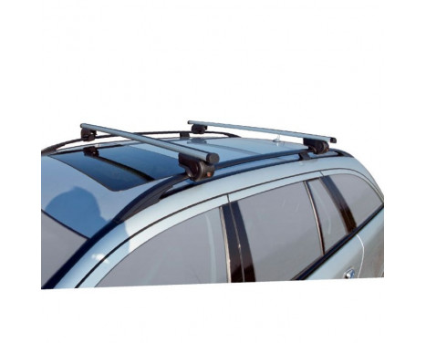 Roof rack set Twinny Load Aluminum A51 - With open roof rails, Image 2