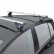 Roof rack set Twinny Load Aluminum A54 - Without roof rails