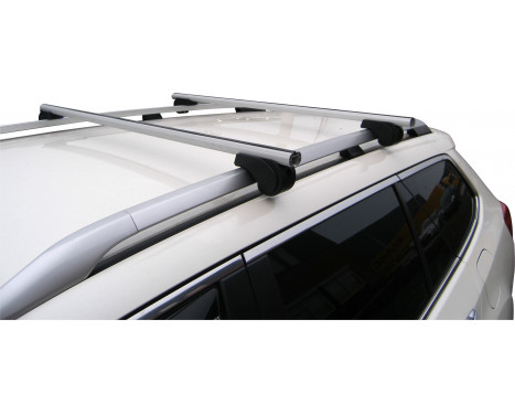 roof racks Twinny Load Aluminium A01 - With open roof rails, Image 2