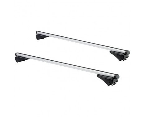 Twinny Load roof racks Aluminum A36 - With closed roof rails