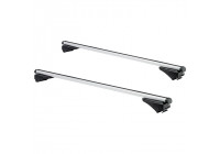 Twinny Load roof racks Aluminum A99 - With closed roof rails