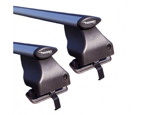 Twinny Load roof racks Aluminum suitable for Tesla Model 3, Image 3