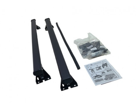 Winparts GO! Roof bars (kit) steel basic Type with roof rail