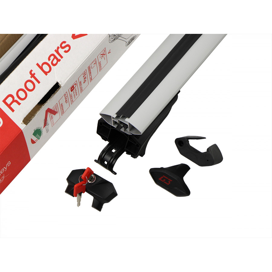 G3 CLOP Airflow (Wide) roof racks aluminum Winparts.ie Roof bars for raised roof rails