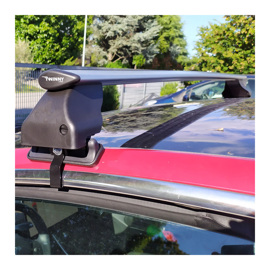 Roof rack set Twinny Load Aluminum suitable for Tesla Model 3