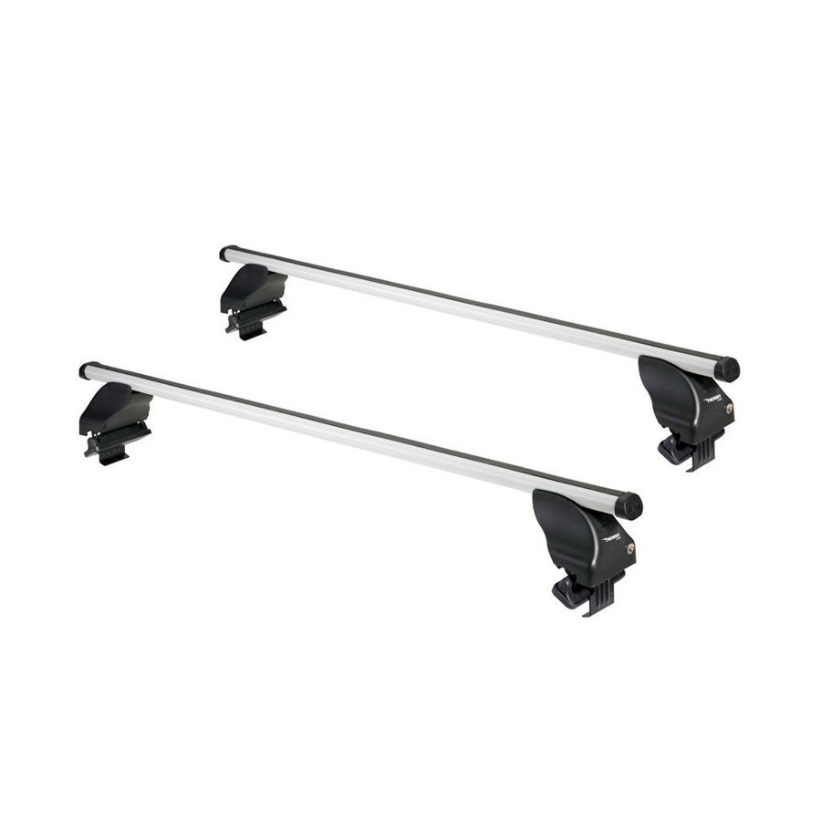 Roof rack set Twinny Load Aluminum suitable for Tesla Model 3