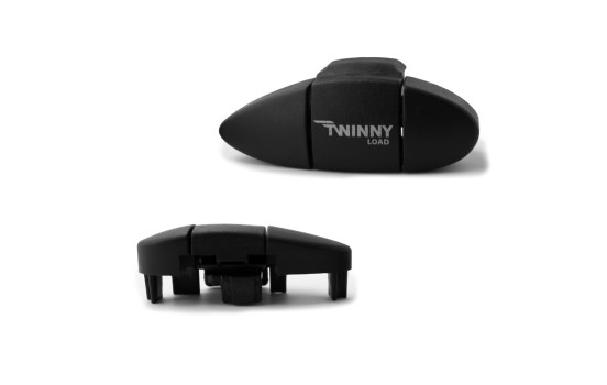 End cap for Aluminum Twinny Load roof rack F01 & F02 - Left and Right - New model, Image 2