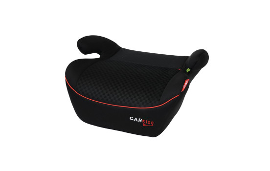 Carkids I-Size Booster Seat Alex 125-150cm Black/Red