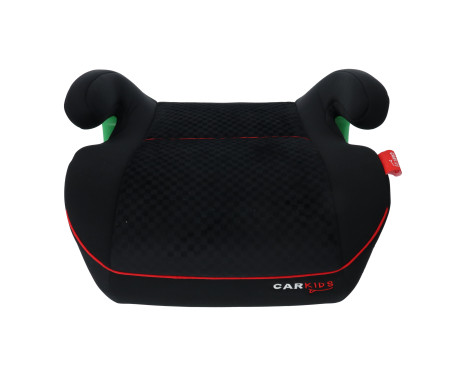 Carkids I-Size Isofix Booster Seat Alfie 125-150cm Black/Red