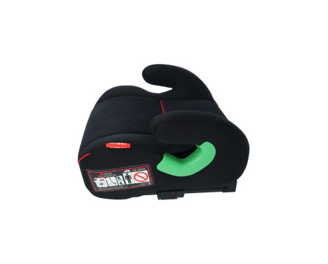 Carkids I-Size Isofix Booster Seat Alfie 125-150cm Black/Red, Image 2