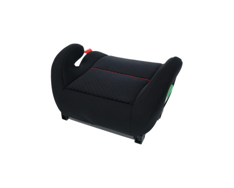 Carkids I-Size Isofix Booster Seat Alfie 125-150cm Black/Red, Image 3