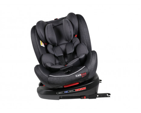 Carkids car seat gray group 0+/1/2/3 Isofix 360°, Image 8
