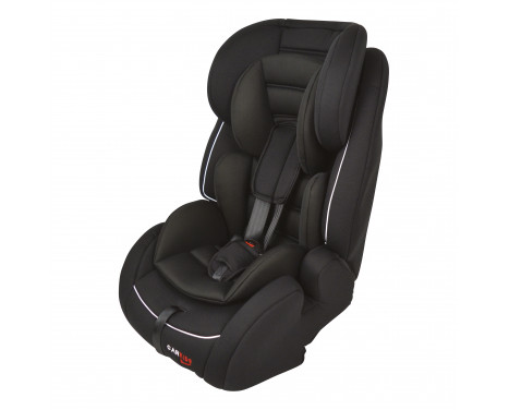 Carkids car seat Group 1/2/3 Isofix Black/white, Image 3