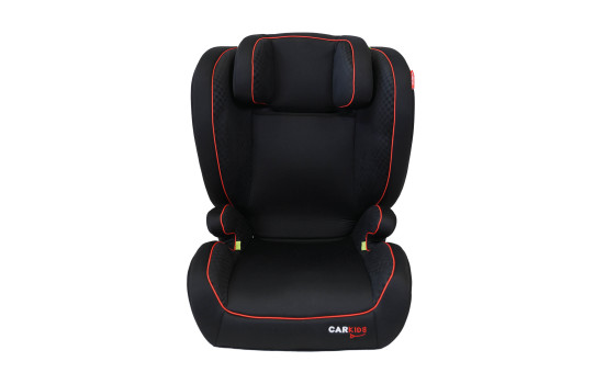 Carkids I-Size Child Seat Frankie 100-150cm Black/Red, Image 3