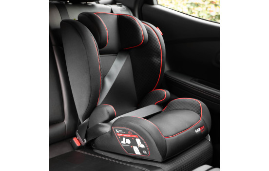 Carkids I-Size Child Seat Frankie 100-150cm Black/Red