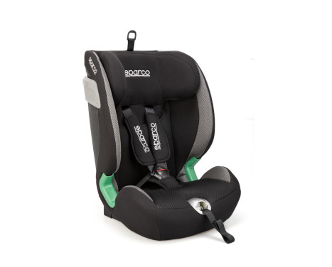 Sparco high chair SK5000I (Isofix) Black/Grey i-Size 76-150cm (ECE-R129/03), Image 3