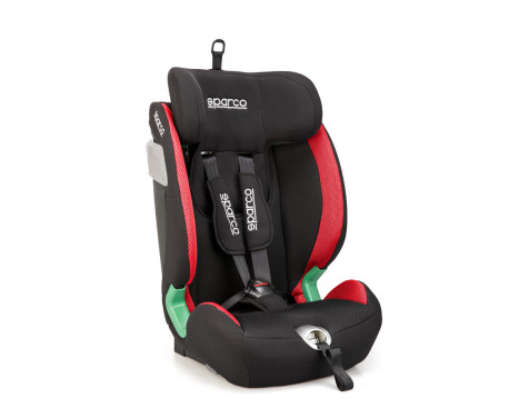 Sparco high chair SK5000I (Isofix) Black/Red i-Size 76-150cm (ECE-R129/03), Image 3