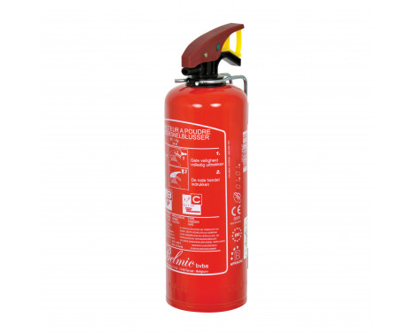 Fire extinguisher 1 kg incl. Belgian standard 2025