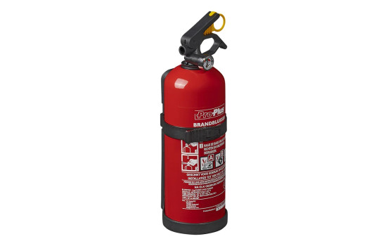 Fire extinguisher 1kg ABC powder NL + pressure gauge, Image 2