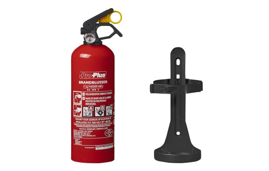 Fire extinguisher 1kg ABC powder NL + pressure gauge, Image 5