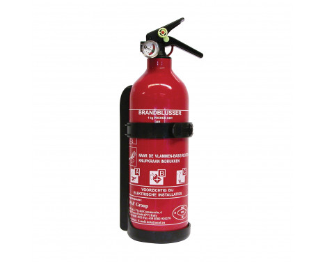 Fire extinguisher ABC 1kg with pressure gauge