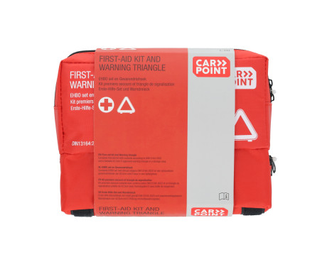 Carpoint First Aid Kit DIN13164:2022 + Warning Triangle, Image 3