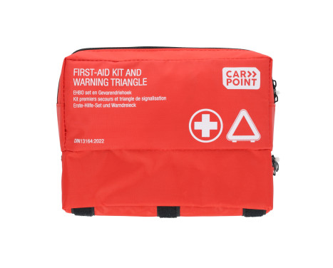 Carpoint First Aid Kit DIN13164:2022 + Warning Triangle, Image 6
