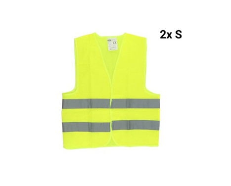 Carpoint Safety Vest Combi Set 2xSmall + 2xExtra Large, Image 2